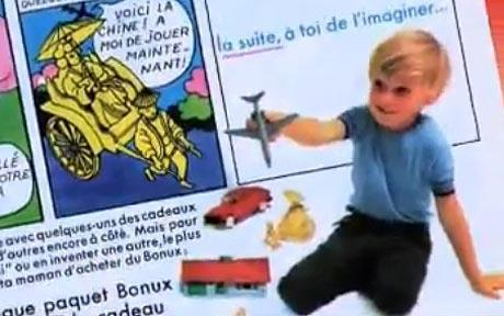 Quem diria! Nicolas Sarkozi foi modelo quando era criança…