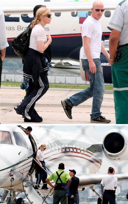 Chegou: Madonna já está no Hotel Fasano do Rio.