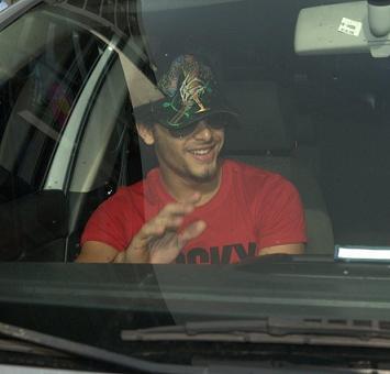 Jesus Luz tomou o maior susto quando chegou ao Fasano do Rio, agora há pouco.