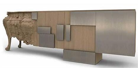 O designer italiano Ferruccio Laviani fez uma cômoda que mostra a evolução do conceito de modernidade.