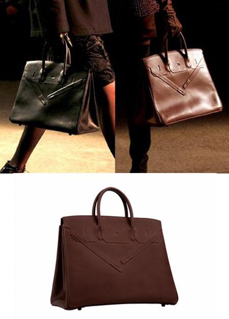 A famosa Birkin Shadow, criada por Jean Paul Gaultier, acaba de chegar à loja da Hermès no Shopping Cidade Jardim