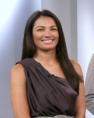 Patricia Poeta acertou em cheio no make com que foi ao ar no Fantástico desse domingo.