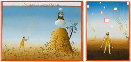 Depois de dois anos sem fazer uma individual, o artista plástico Alex Ceverny ganha exposição na Casa Triângulo, em São Paulo.