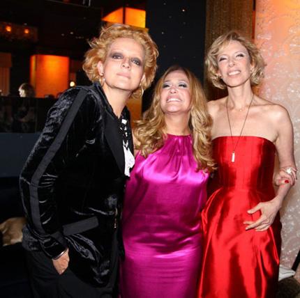 Marília Gabriela conversa com Glamurama na festa de lançamento da minissérie “Cinquentinha”