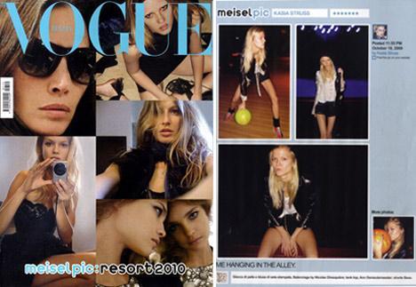 Edição de dezembro da “Vogue” italiana celebra o Twitter.