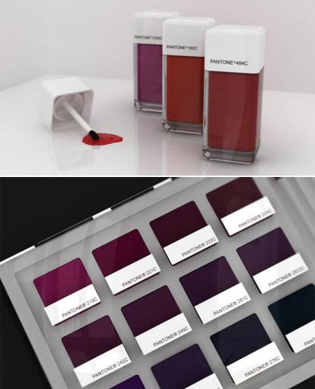 Designer industrial brasileira cria linhas de esmaltes e sombras inspiradas no Instituto Pantone