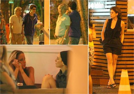 O tempo quente tirou os cariocas de casa, nessa segunda-feira.