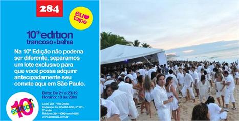 Um lote da badalada festa do Taípe em Trancoso já está a venda em São Paulo.