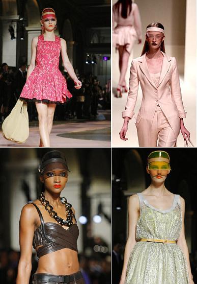 Tendência para 2010: viseiras.