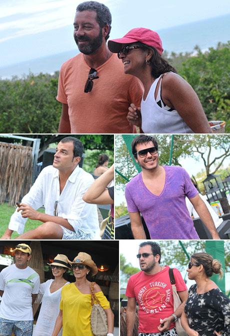 Brunch da Nesfit anima convidados e vira o point da noite desta quarta-feira em Trancoso.