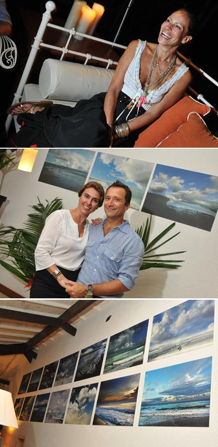 Vernissage de Rosa de Luca movimenta a Pousada Etnia em Trancoso.