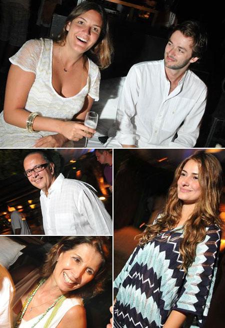 Glamurama mostra quem passou pela festa da pousada Jacaré do Brasil Casas em Trancoso.