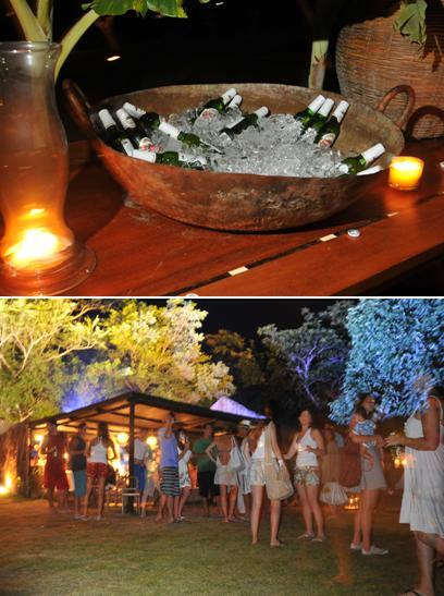 O sunset da cerveja Stella Artois já esta a todo vapor na Pousada Jacaré do Brasil, aqui em Trancoso.