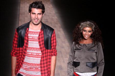 A ideia de boa parte da imprensa que está aqui no Fashion Rio era entrevistar a dupla que desfila na TNG logo mais: Thiago Lacerda e Taís Araújo. Era…