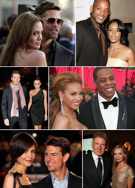 Lista atualizada da Forbes revela quais são os casais de Hollywood mais rentáveis dos últimos tempos.