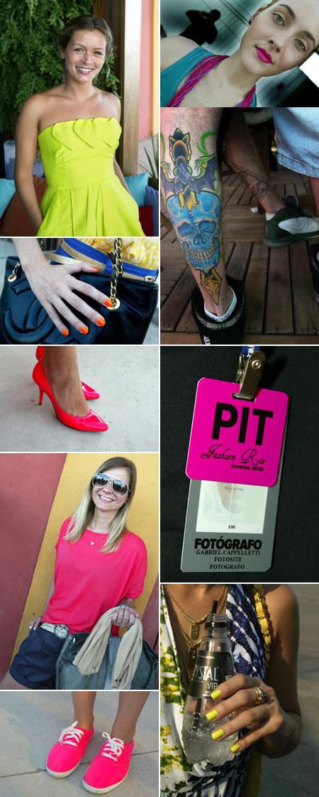 Fluo continua na moda no Fashion Rio.