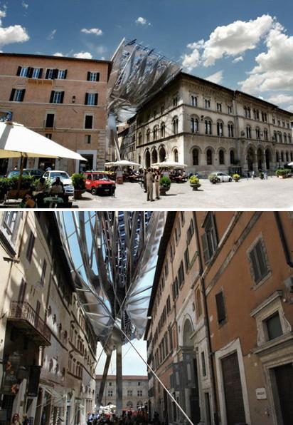 Uma intervenção arquitetônica em Perugia, na Itália, tem iniciativa ecológica, mas promete dividir opiniões.