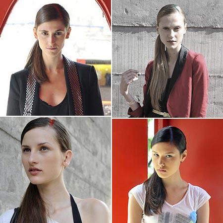 Celso Kamura faz a beleza do desfile da Maria Bonita.