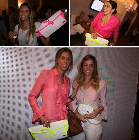 Dibikini entrega gifts no lounge Glamurama