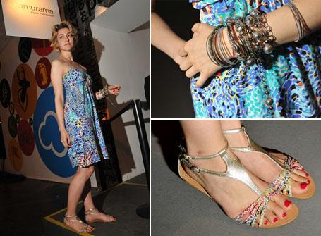 Look C&A da cantora Olívia Tabet na SPFW