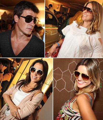 Sáfilo Óculos distribuiu modelos bacanérrimos no lounge Glamurama