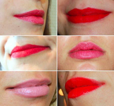 Lulus elegem o batom colorido como hit de maquiagem.