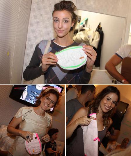 Lindo gift Dibikini é entregue no lounge Glamurama