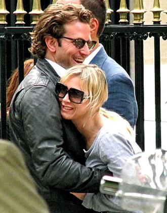 Renée Zellweger e Brandley Cooper apareceram juntos no festivel Sundance em Utah.