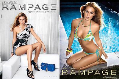 Bar Refaeli posa de biquíni para Rampage.