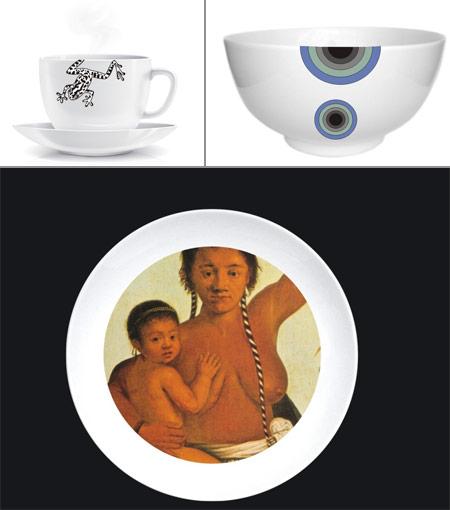 Já ouviu falar do trabalho de estampa em porcelana? Pois esta é a arte desenvolvida por Osvaldo Greghi Junior.