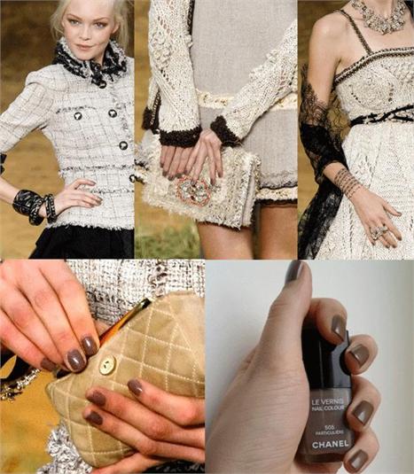 Com uma obsessão atrás da outra, Peter Philips dá vida a mais um objeto de desejo no desfile de verão 2010 da Chanel.