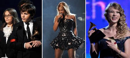 Beyoncé, Taylor Swift,Kings of Leon foram alguns destaques da 52ª edição do Grammy Awards