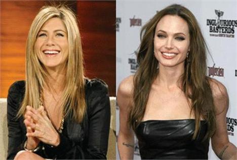 Angelina Jolie fecha o ano apenas um milhão à frente de Jennifer Aniston.