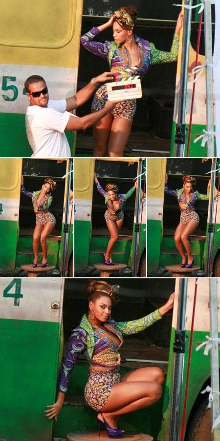 Alicia Keys e Beyoncé tumultuam o centro do Rio em gravação de videoclipe.