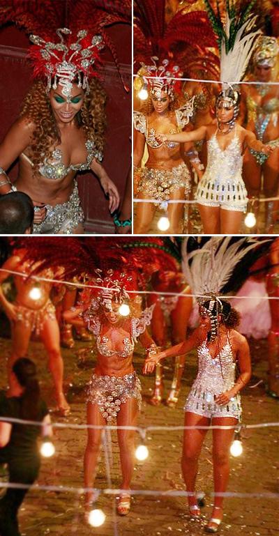 Glamurama assistiu de camarote a todas as cenas do clipe que Beyoncé gravou com Alicia Keys no Rio.