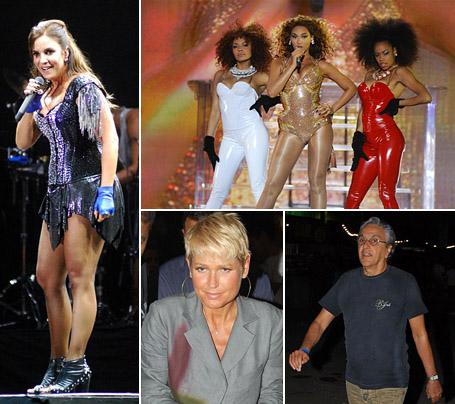 Até Caetano Veloso deu o ar da graça no show de Beyoncé, nessa quarta-feira, em Salvador, mas quem chamou foi mesmo Xuxa.