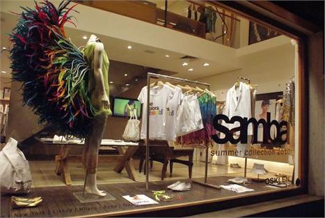 Para festejar a chegada do carnaval, a Osklen de Ipanema amanheceu nesta sexta-feira de cara nova.