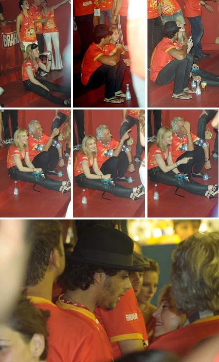 Glamurama estava no lugar certo, na hora certa! Fotografou o melhor ângulo de Madonna, Jesus e amigos. Isso que é Carvanal estrelado, hein?