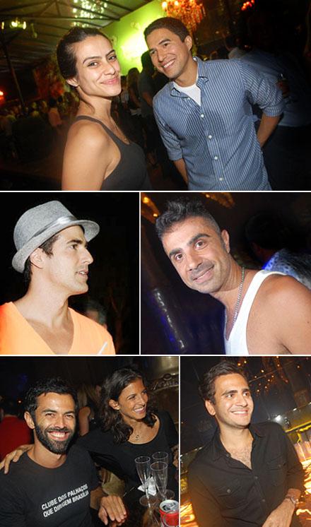 André Almada, que comemorou aniversário no Club A, nesse domingo, é mesmo querido por várias turmas.