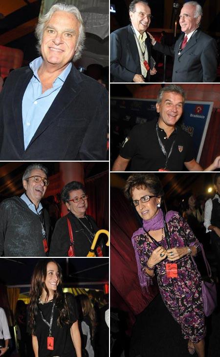 Sessão fechada do espetáculo Quindam do Cirque du Soleil reúne bacanas na tenda armada no Parque Villa Lobos.