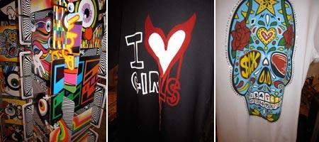 Ilustrador britânico Reilly é um dos nomes em ascensão quando o assunto é camisetas e arte de rua.