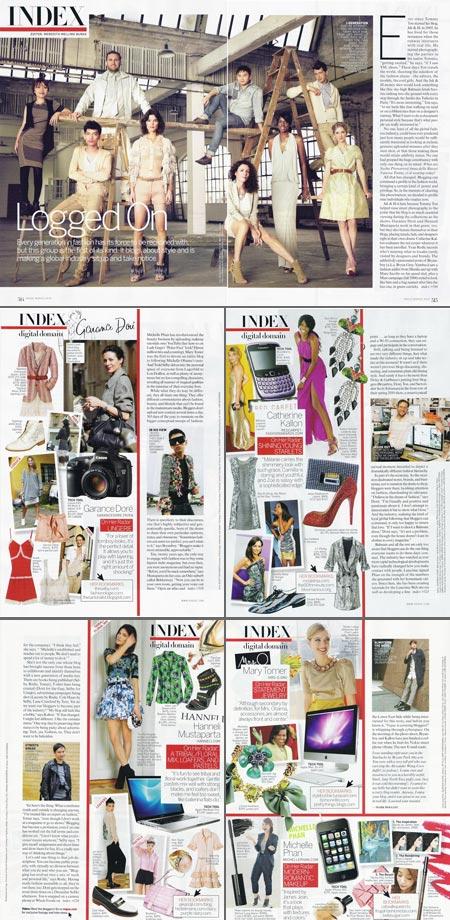 A editora Meredith Melling Burke, da coluna “Index” da Vogue América, selecionou nove blogueiros que estão dando o que falar no mundinho.