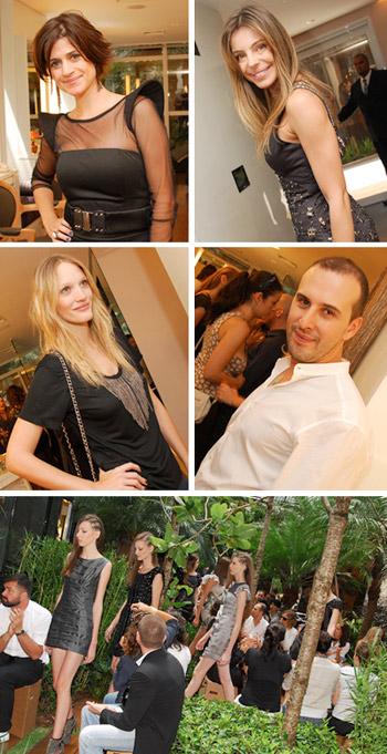 Glamurama acaba de sair do trunk show que Giuliana Romano fez em parceria com a Risqué, no espaço Marcos Proença, em São Paulo.