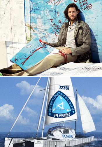 O projeto Plastiki, virou realidade e já está navegando de São Francisco rumo á Sydney.