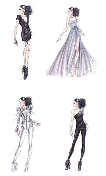 Giorgio Armani vai assinar os figurinos da nova turnê da Alicia Keys.