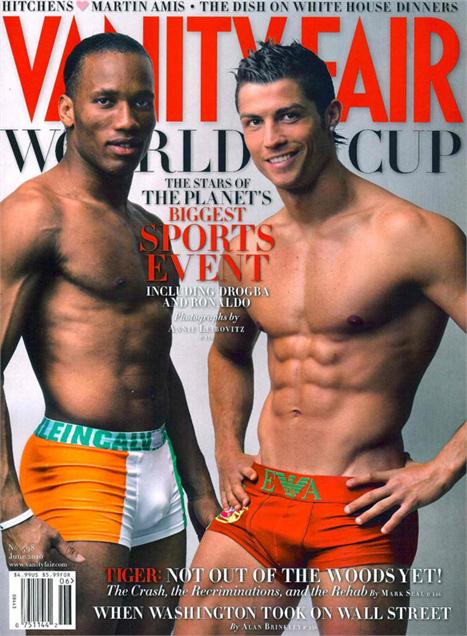 Cristiano Ronaldo acusa a revista “Vanity Fair” de usar a imagem dele de uma maneira equivocada.