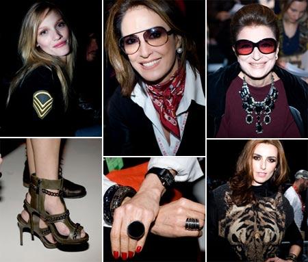 Ser elegante é também sinônimo de segurança, basta dar uma olhada nas moças que mais chamaram a atenção de Simone Monte na primeira fila do desfile do Tufi Duek.