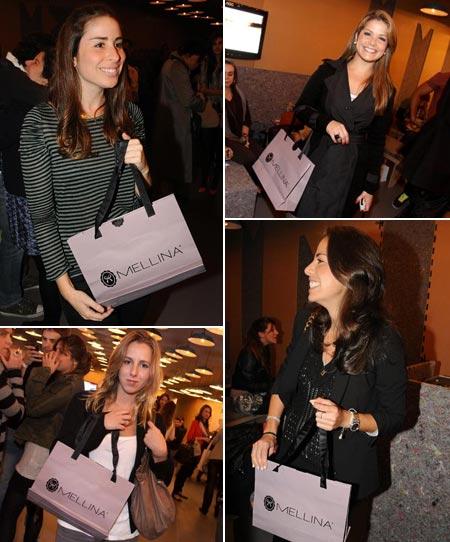 Gifts Mellina Nunes no lounge Glamurama.