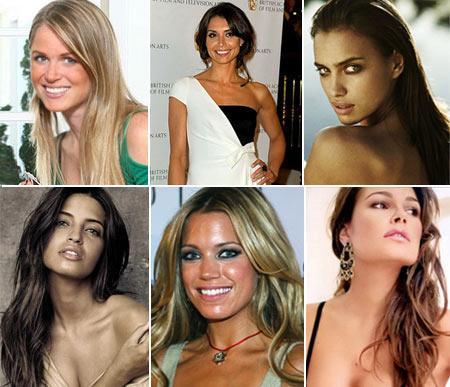 Glamurama selected a few of the most beautiful first-ladies of soccer.
