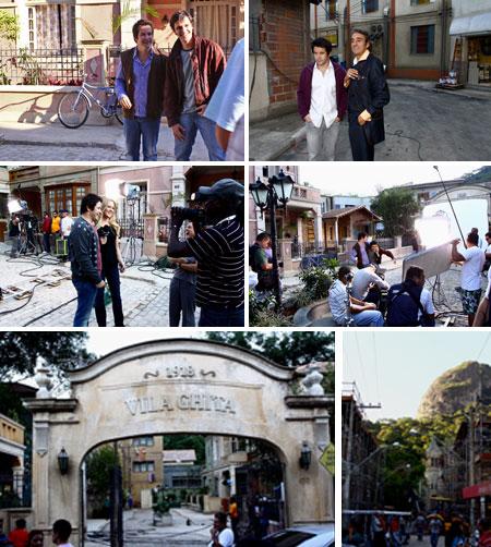 Glamurama acompanha uma tarde de gravações do remake de “Ti-Ti-Ti”.